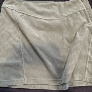 Lululemon Scuba Corduroy Mini Skirt